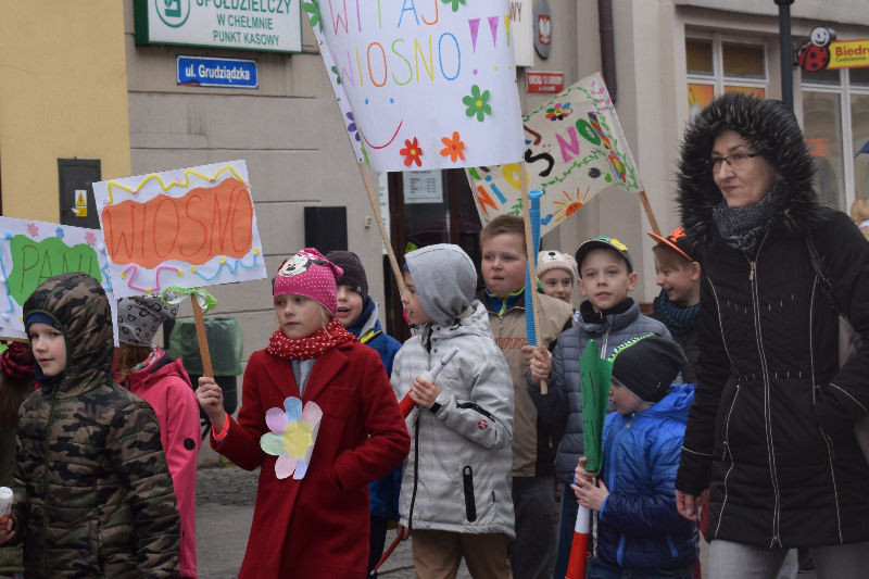 Happening z okazji Światowego Dnia Zespołu Downa i powitania WIOSNY