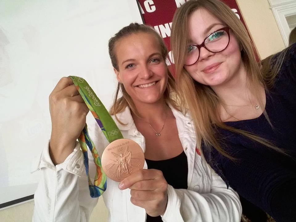 Spotkanie z Moniką Ciaciuch-brązową medalistką z Rio w Zespole Szkół nr 2