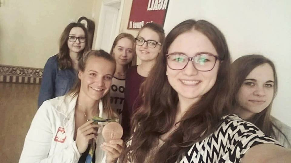 Spotkanie z Moniką Ciaciuch-brązową medalistką z Rio w Zespole Szkół nr 2