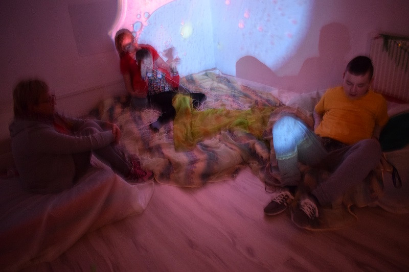 Pełne atrakcji spotkanie z rehabilitantami w Specjalnym Ośrodku Szkolno-Wychowawczym