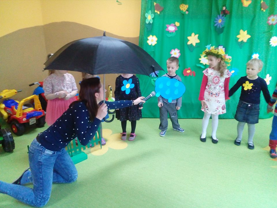 Wiosenne przedstawienie w Niepublicznym Przedszkolu 