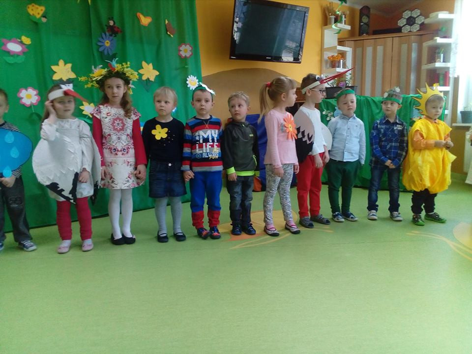 Wiosenne przedstawienie w Niepublicznym Przedszkolu 