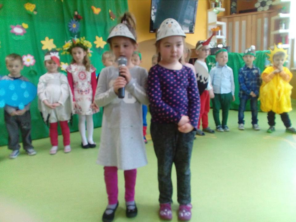 Wiosenne przedstawienie w Niepublicznym Przedszkolu 