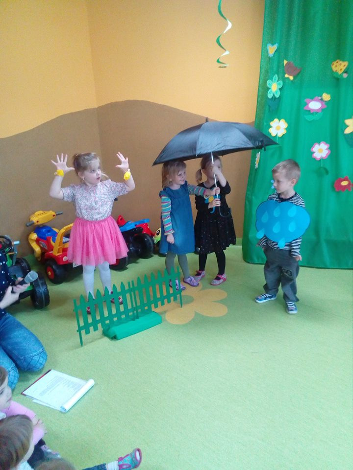 Wiosenne przedstawienie w Niepublicznym Przedszkolu 