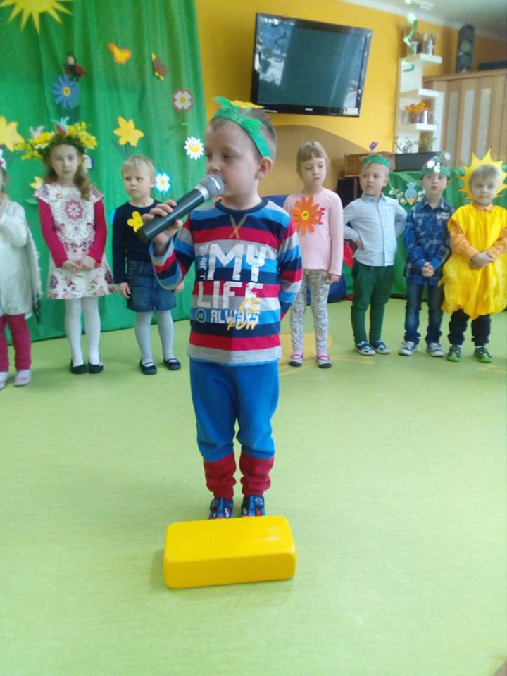 Wiosenne przedstawienie w Niepublicznym Przedszkolu 
