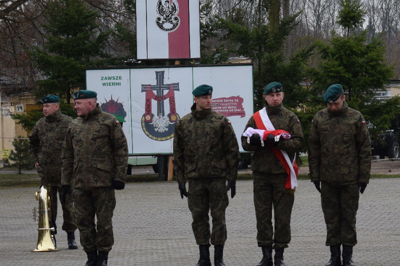 Uroczysty apel z okazji przekazania i przyjęcia obowiązków dowódcy 3. Batalionu Drogowo-Mostowego