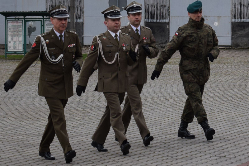 Uroczysty apel z okazji przekazania i przyjęcia obowiązków dowódcy 3. Batalionu Drogowo-Mostowego