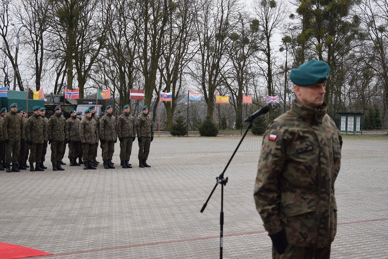 Uroczysty apel z okazji przekazania i przyjęcia obowiązków dowódcy 3. Batalionu Drogowo-Mostowego