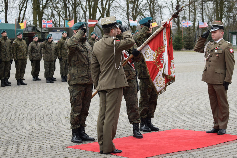 Uroczysty apel z okazji przekazania i przyjęcia obowiązków dowódcy 3. Batalionu Drogowo-Mostowego