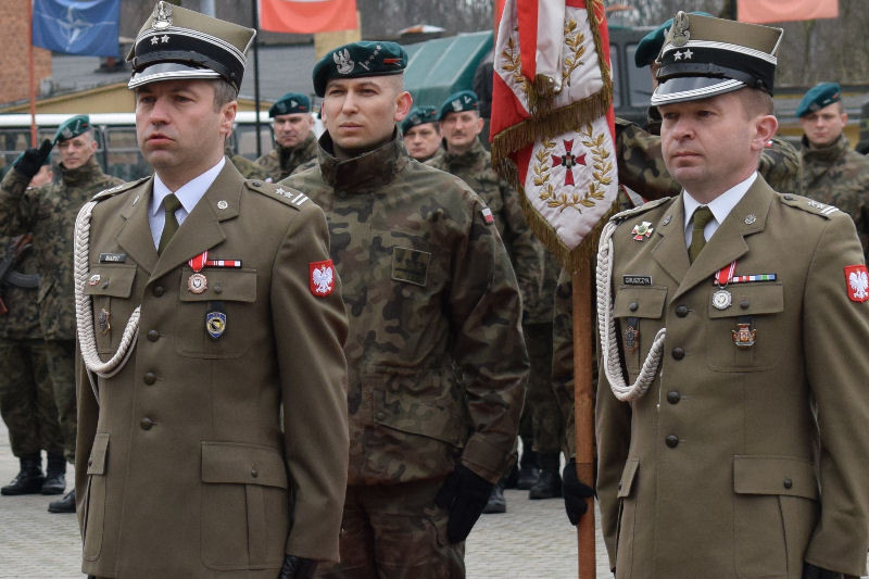 Uroczysty apel z okazji przekazania i przyjęcia obowiązków dowódcy 3. Batalionu Drogowo-Mostowego