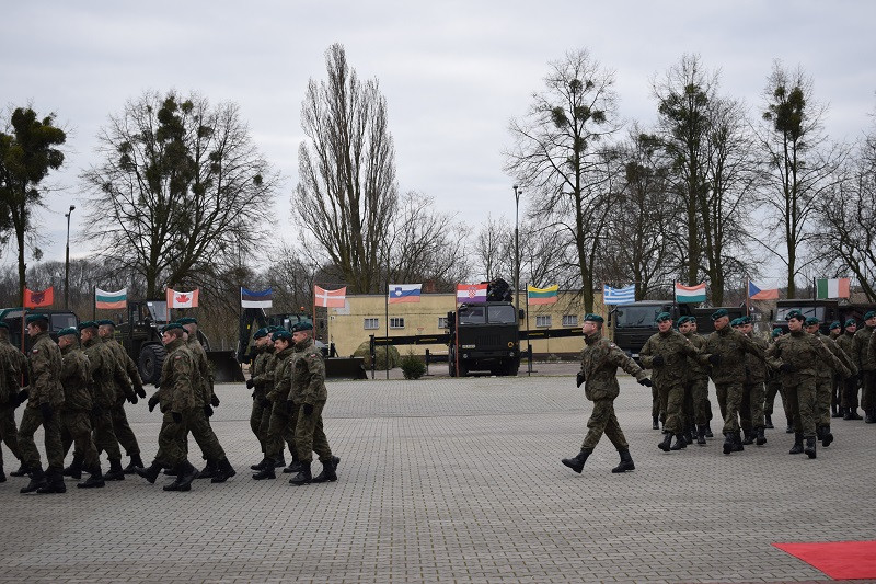 Uroczysty apel z okazji przekazania i przyjęcia obowiązków dowódcy 3. Batalionu Drogowo-Mostowego