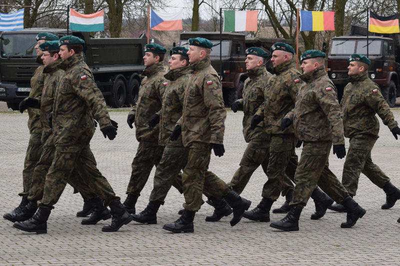 Uroczysty apel z okazji przekazania i przyjęcia obowiązków dowódcy 3. Batalionu Drogowo-Mostowego