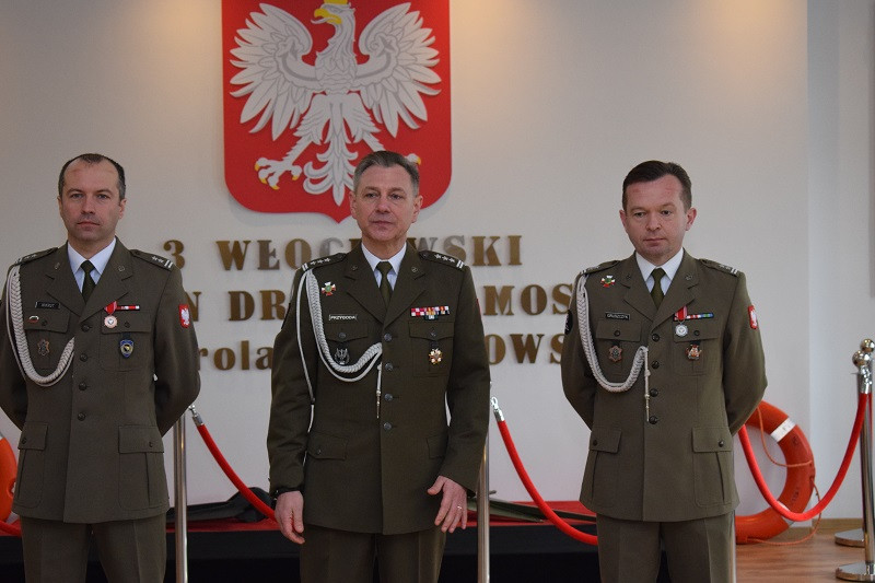 Uroczysty apel z okazji przekazania i przyjęcia obowiązków dowódcy 3. Batalionu Drogowo-Mostowego