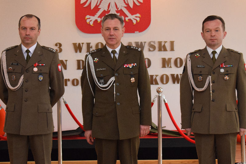 Uroczysty apel z okazji przekazania i przyjęcia obowiązków dowódcy 3. Batalionu Drogowo-Mostowego