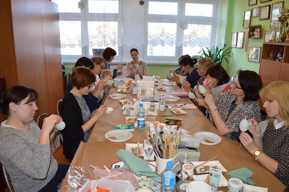 Warsztaty decoupage w Chełmińskim Domu Kultury