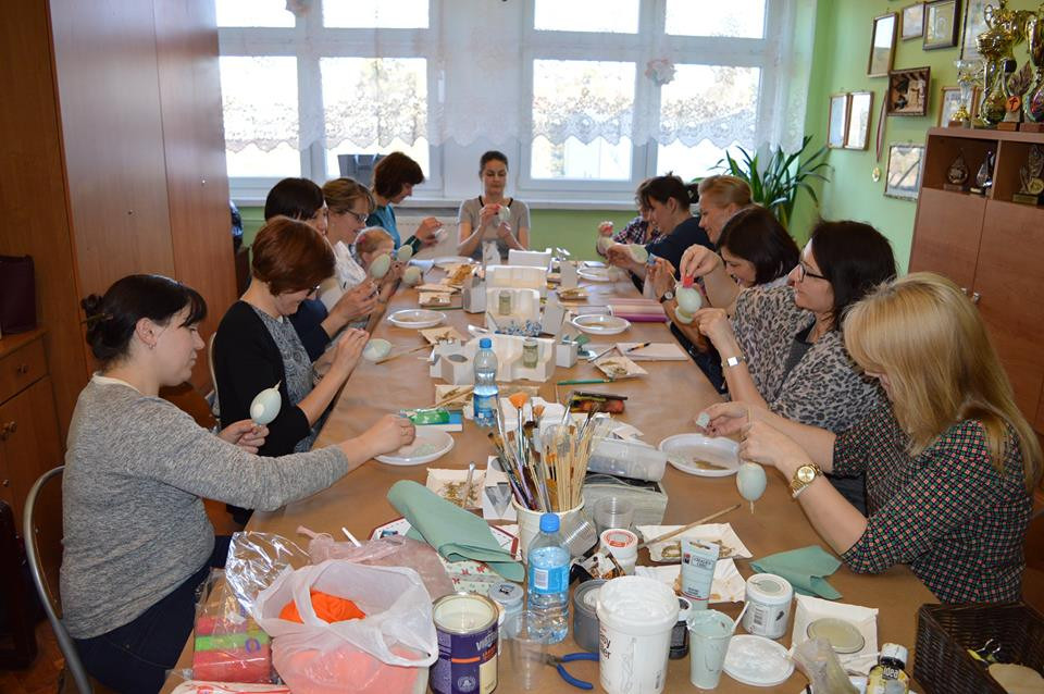Warsztaty decoupage w Chełmińskim Domu Kultury