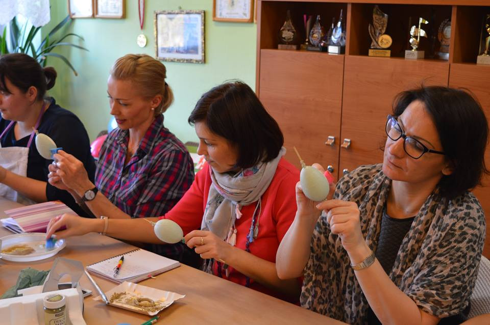 Warsztaty decoupage w Chełmińskim Domu Kultury