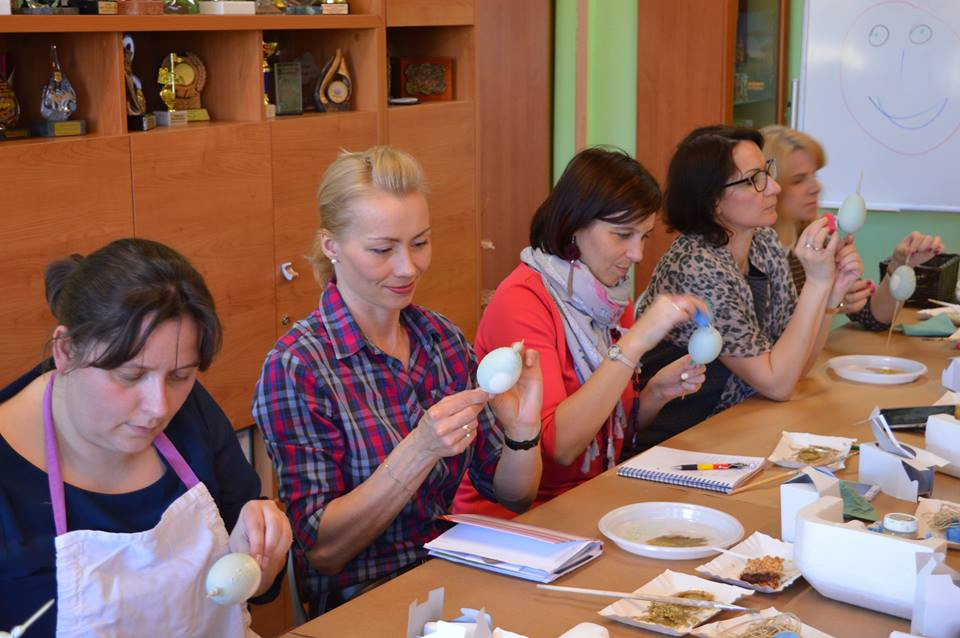 Warsztaty decoupage w Chełmińskim Domu Kultury