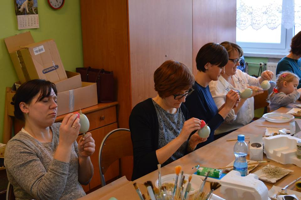 Warsztaty decoupage w Chełmińskim Domu Kultury