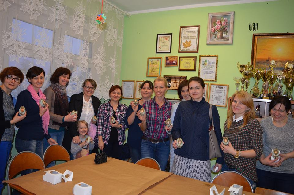 Warsztaty decoupage w Chełmińskim Domu Kultury