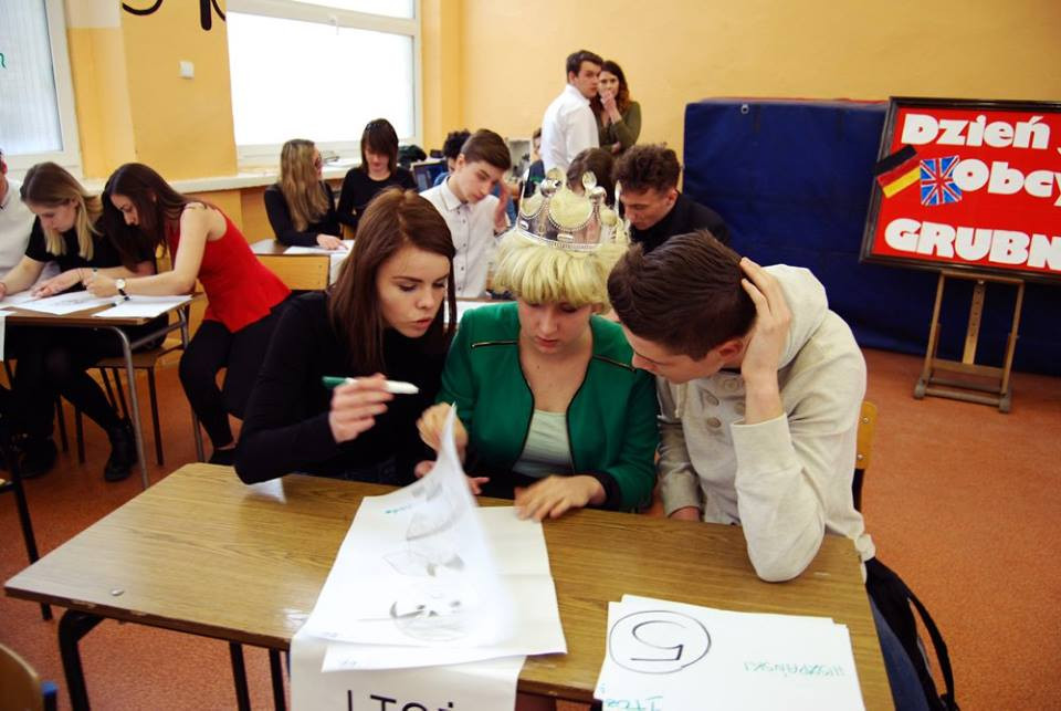 Dzień Języków Obcych w ZS CKP w Grubnie