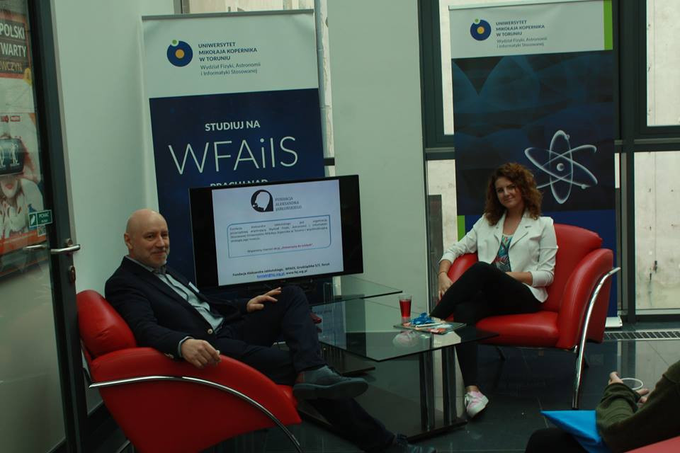 ZS nr 2 z wizytą w Instytucie Fizyki UMK w Toruniu