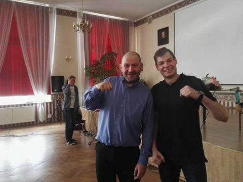 Spotkanie z Pawłem Wojciechowskim - dwukrotnym olimpijczykiem, mistrzem świata i brązowym medalistą mistrzostw Europy