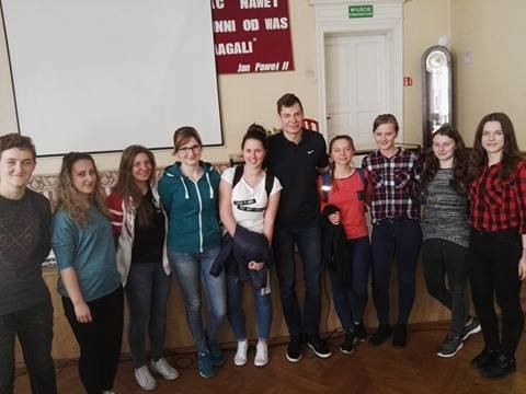 Spotkanie z Pawłem Wojciechowskim - dwukrotnym olimpijczykiem, mistrzem świata i brązowym medalistą mistrzostw Europy