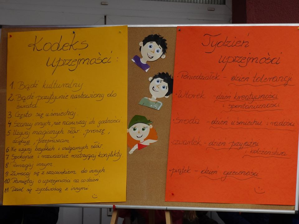 Tydzień uprzejmości w Szkole Podstawowej nr 4