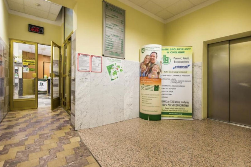 Bank Spółdzielczy w Chełmnie - oferty, usługi, sprzedaż nieruchomości