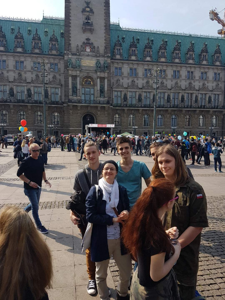 Od Hamburga do Hann. Münden - wymiana polsko-niemiecka młodzieży Zespołu Szkół CKP w Grubnie