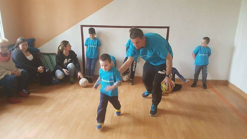 Trening Młodych Sportowców z Klubu Olimpiad Specjalnych 