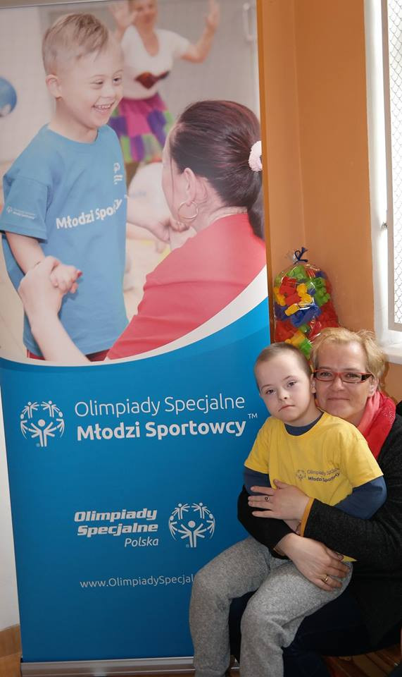 Trening Młodych Sportowców z Klubu Olimpiad Specjalnych 