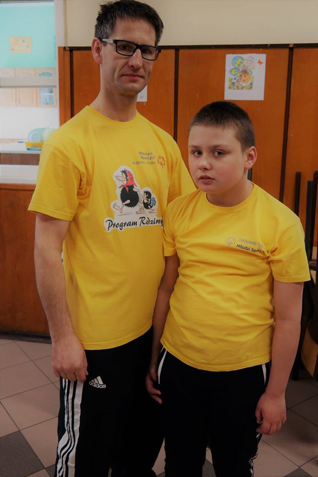 Trening Młodych Sportowców z Klubu Olimpiad Specjalnych 