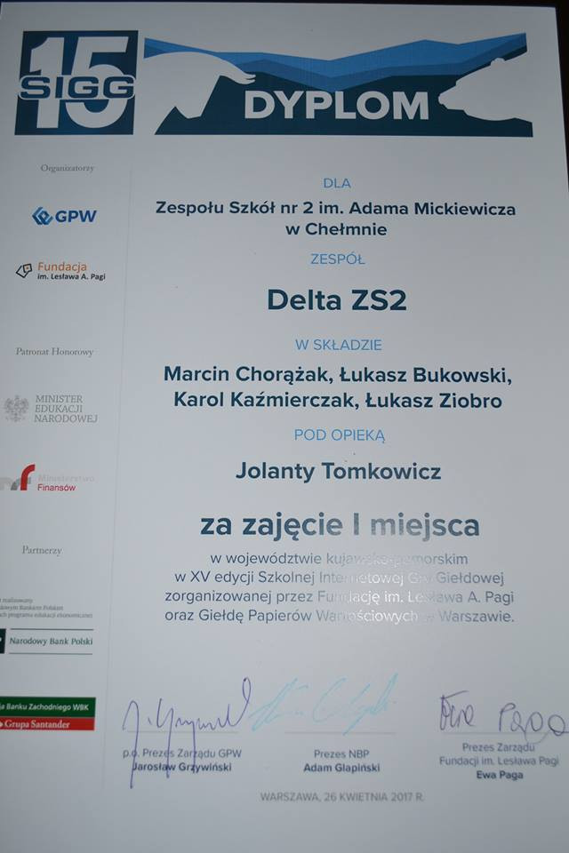 Nasi przywożą nagrody ze stolicy !!!