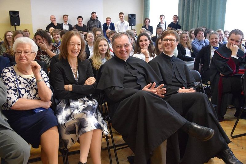 Zakończenie roku szkolnego maturzystów z Katolickiego Liceum Księży Pallotynów