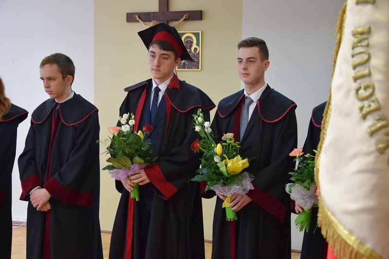 Zakończenie roku szkolnego maturzystów z Katolickiego Liceum Księży Pallotynów