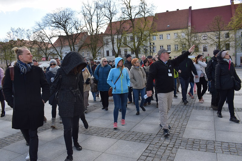 Spacerek po Chełmnie z przewodnikiem Sławomirem Grabowskim