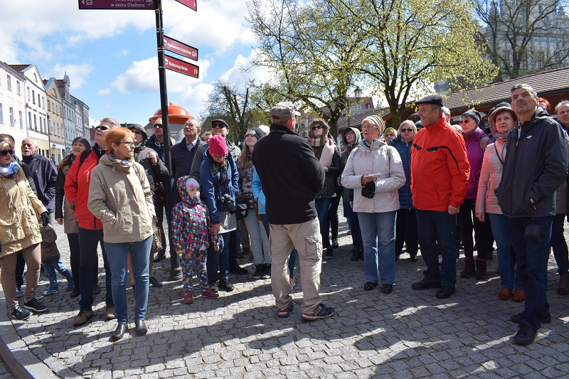 Spacerek po Chełmnie z przewodnikiem Sławomirem Grabowskim