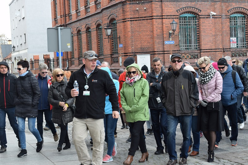 Spacerek po Chełmnie z przewodnikiem Sławomirem Grabowskim