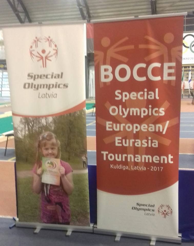 Wywalczyliśmy SREBRNY medal Europejskiego Turnieju Bocce Olimpiad Specjalnych, Kuldiga, Łotwa 2017