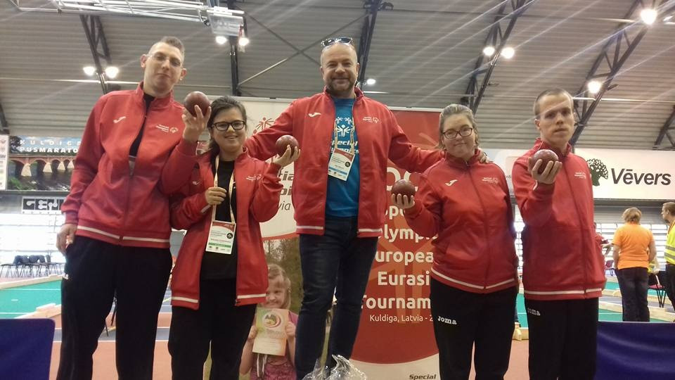Wywalczyliśmy SREBRNY medal Europejskiego Turnieju Bocce Olimpiad Specjalnych, Kuldiga, Łotwa 2017