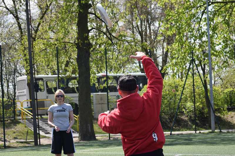 Frisbee Day ? gry i zabawy z dyskiem frisbee zorganizowane przez KS Nine Hills Chełmno