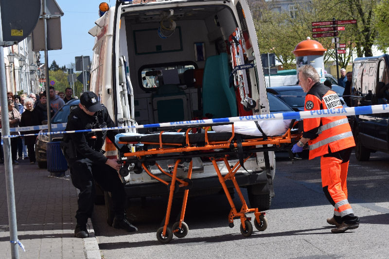 Sensacja z ostatniej chwili - PRAWDOPODOBNE POSTRZELENIE w kamienicy przy ul. Biskupiej 2