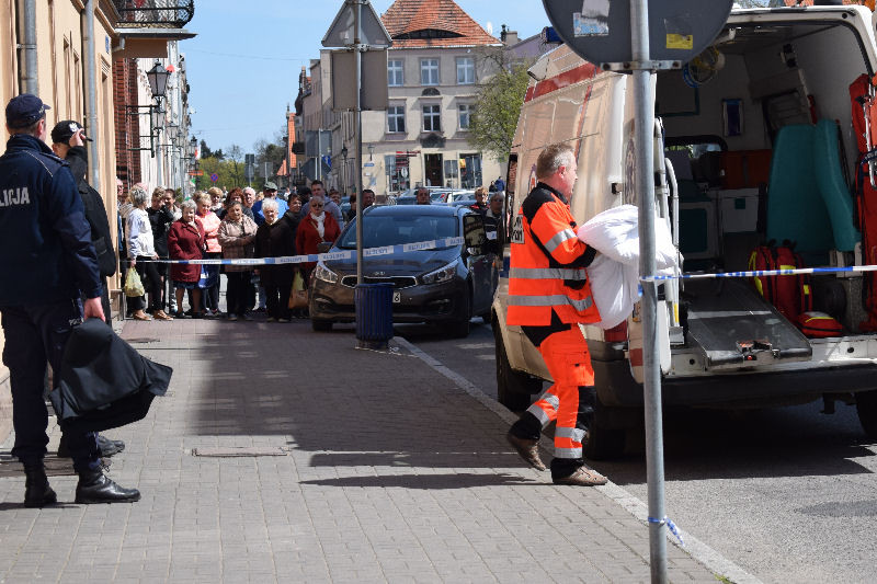 Sensacja z ostatniej chwili - PRAWDOPODOBNE POSTRZELENIE w kamienicy przy ul. Biskupiej 2