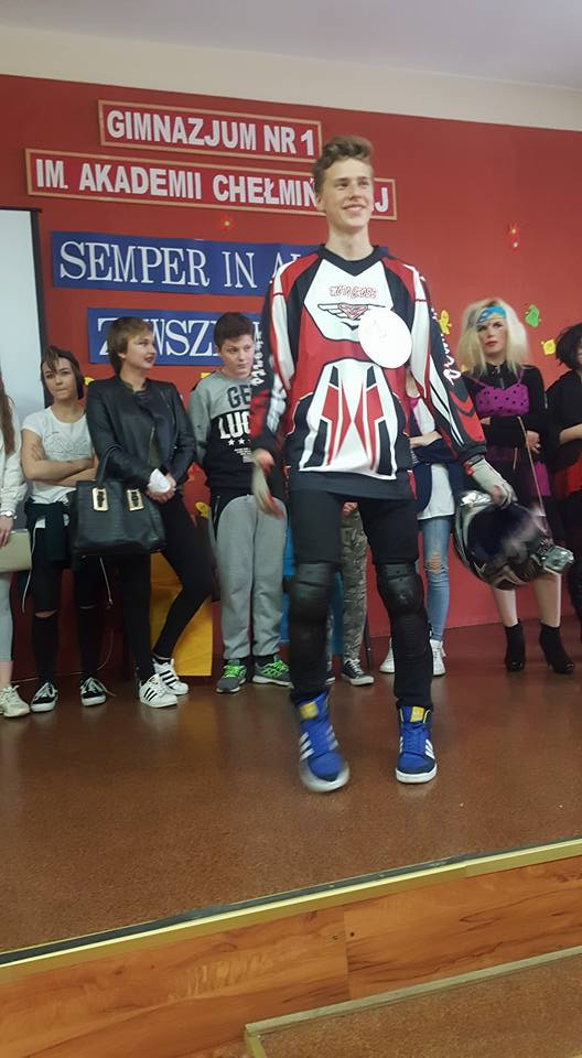Wesołe wybory Miss i Mistera Szkoły w Gimnazjum nr 1