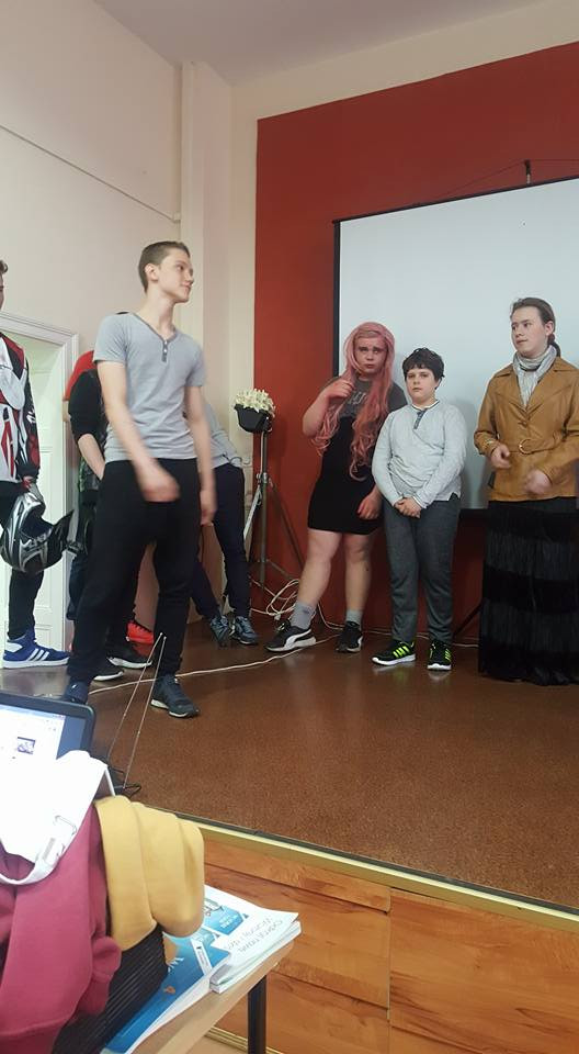 Wesołe wybory Miss i Mistera Szkoły w Gimnazjum nr 1