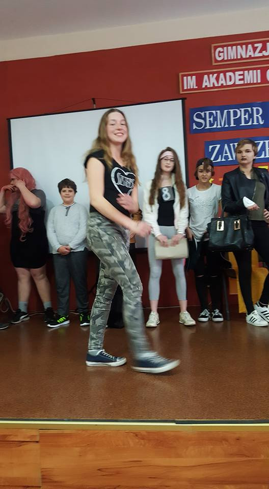 Wesołe wybory Miss i Mistera Szkoły w Gimnazjum nr 1