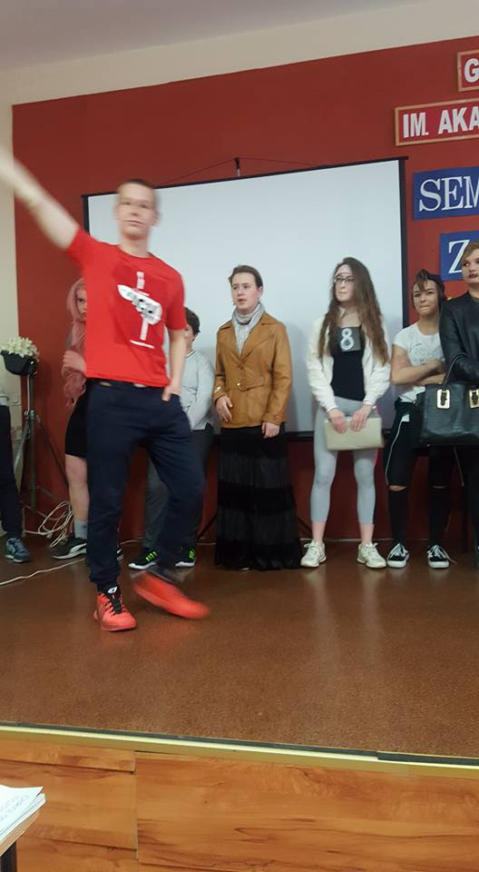 Wesołe wybory Miss i Mistera Szkoły w Gimnazjum nr 1