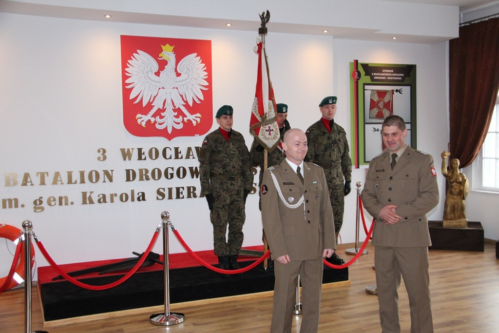Wcielenie II Turnusu Służby Przygotowawczej i pożegnanie st.kpr. Krystiana Zaborowskiego w 3 Batalionie Drogowo-Mostowym
